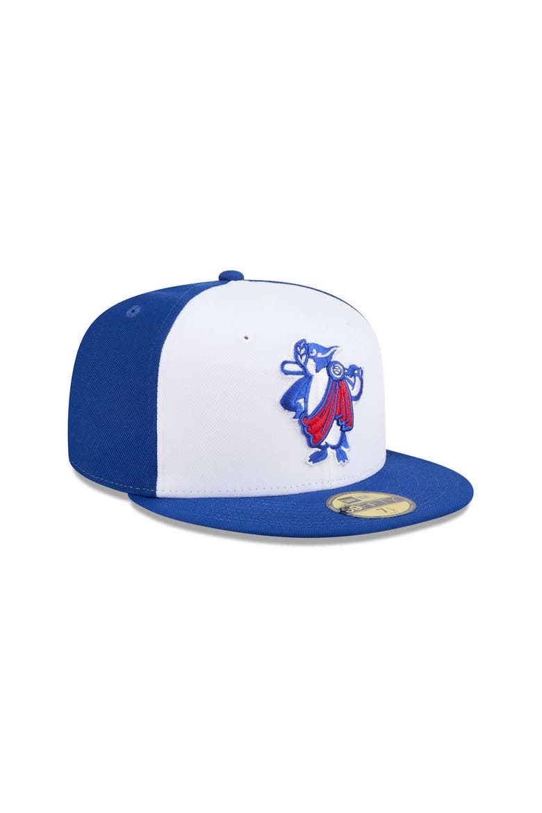 Men's New Era  Blue Rome Emperors Theme Nights 59FIFTY Fitted Hat, Alternate, color, Blue