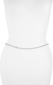 VIDAKUSH Safety Pin Charm Belly Chain