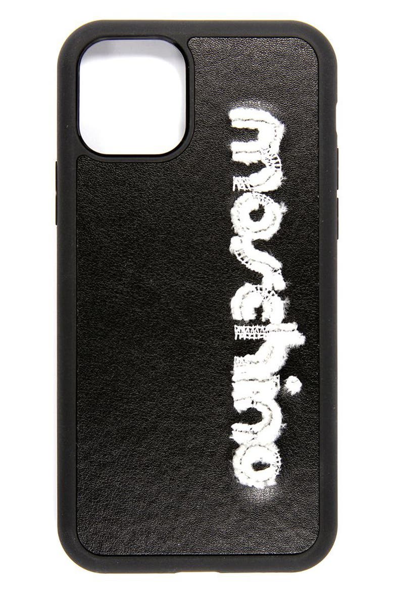 Logo iPhone 11 Pro Max Case, Main, color, BLACK
