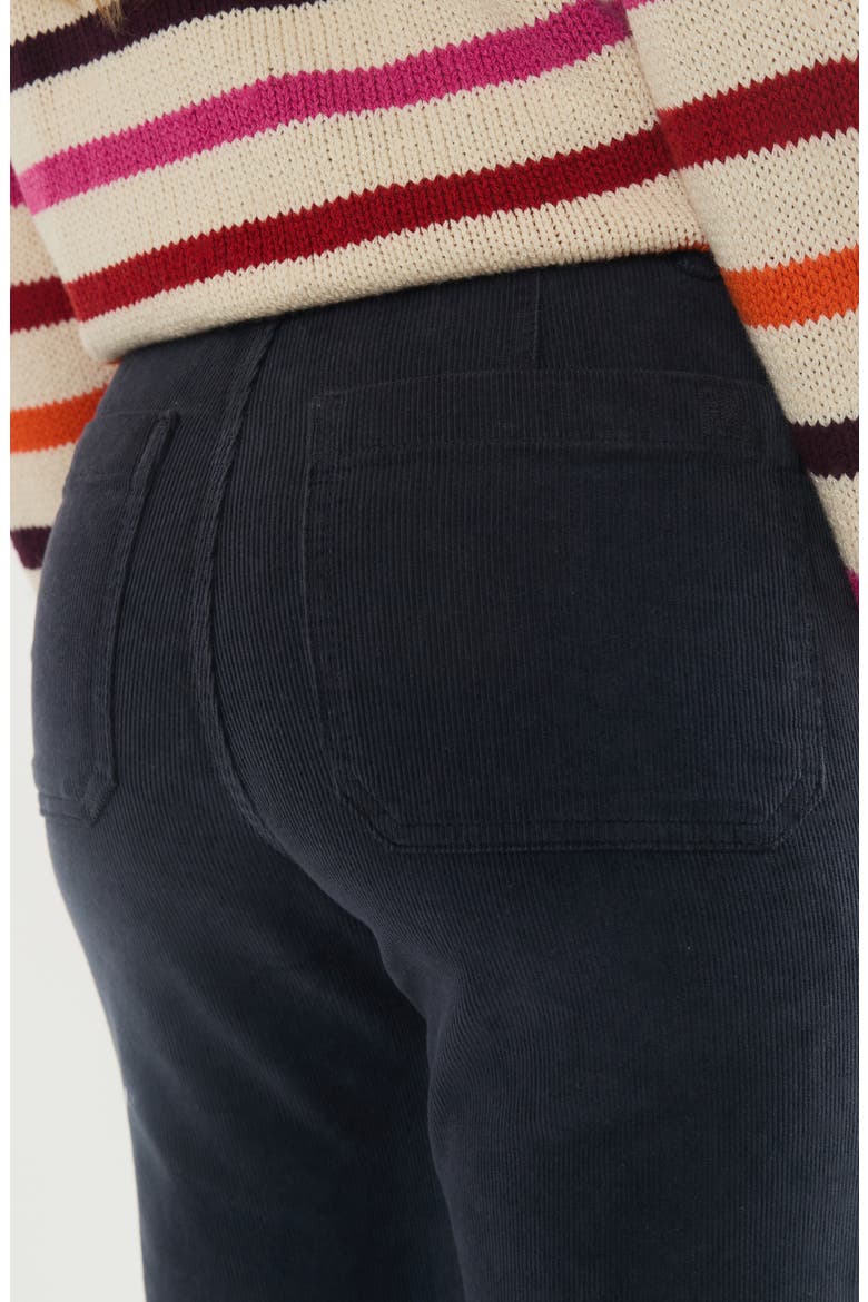 Bridget High Waist Corduroy Flare Pants, Alternate, color, INDIA INK