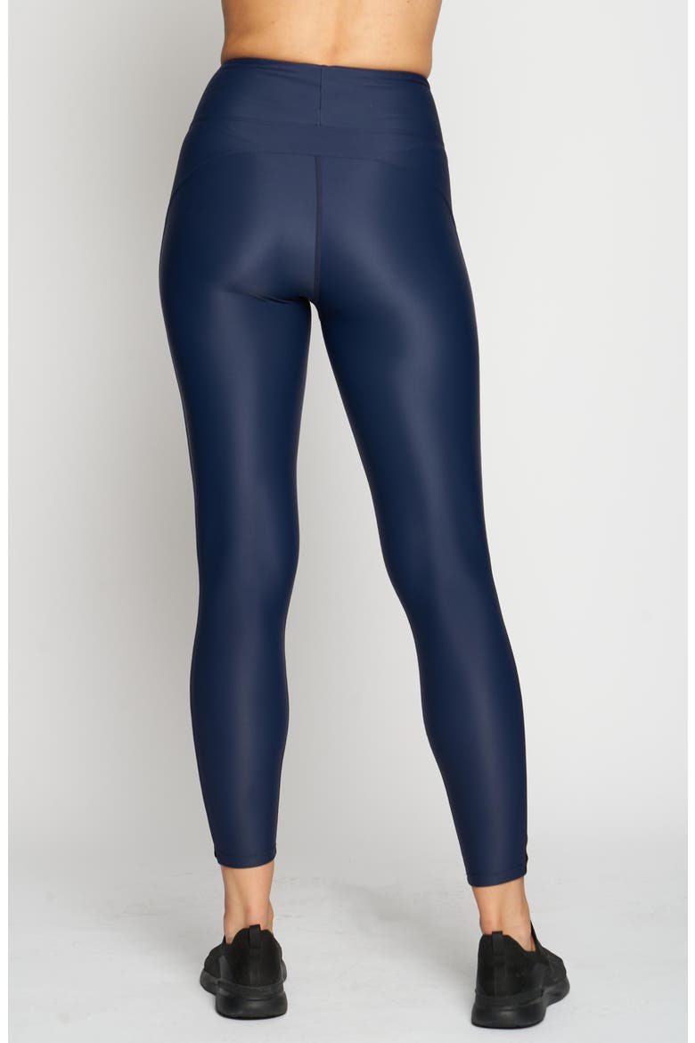 Body High Waist Leggings, Alternate, color, NAVY