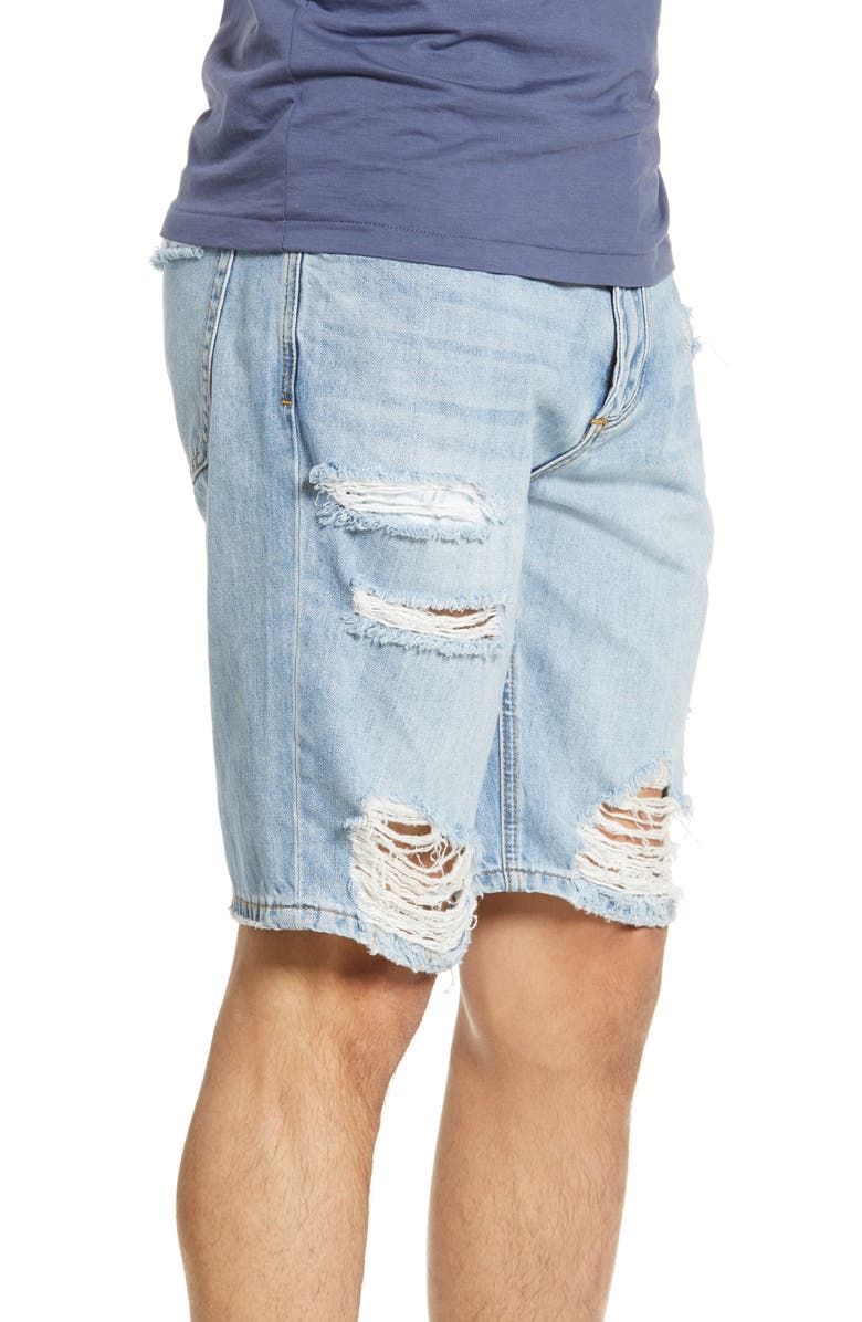 BLANKNYC Ripped Denim Shorts, Alternate, color,