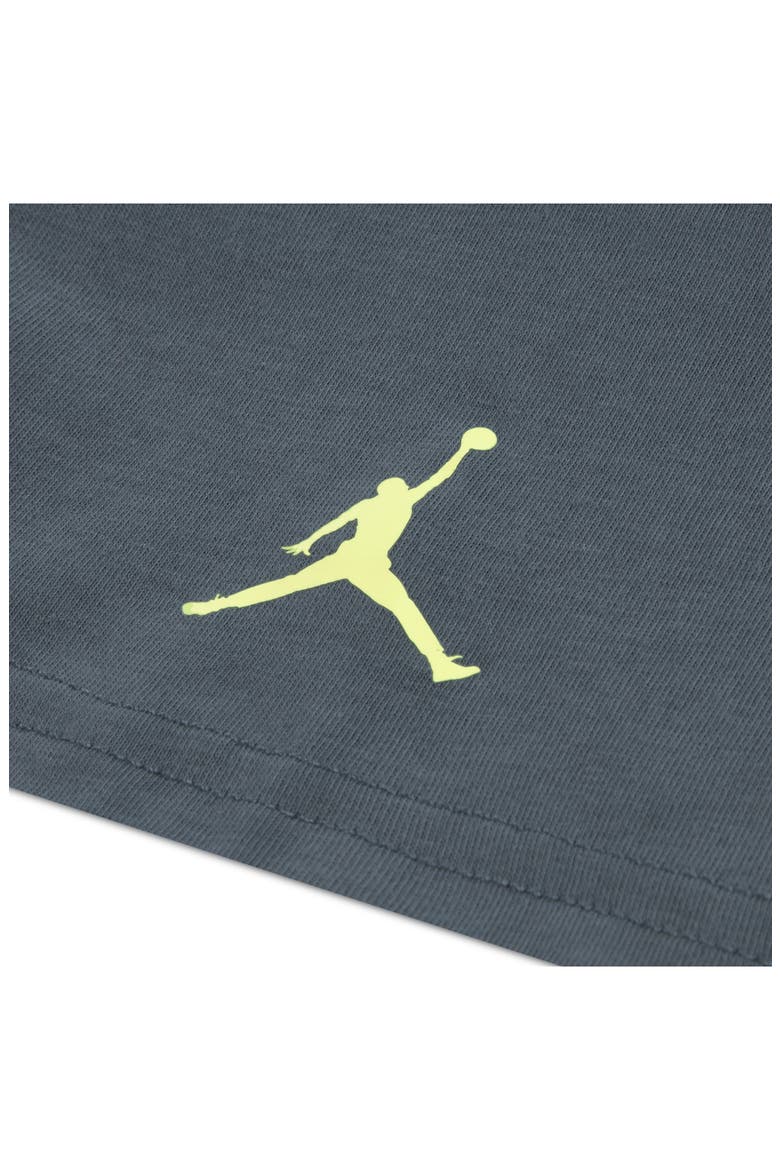Kids' Jumpman Grid Blur T-Shirt, Alternate, color, HASTA