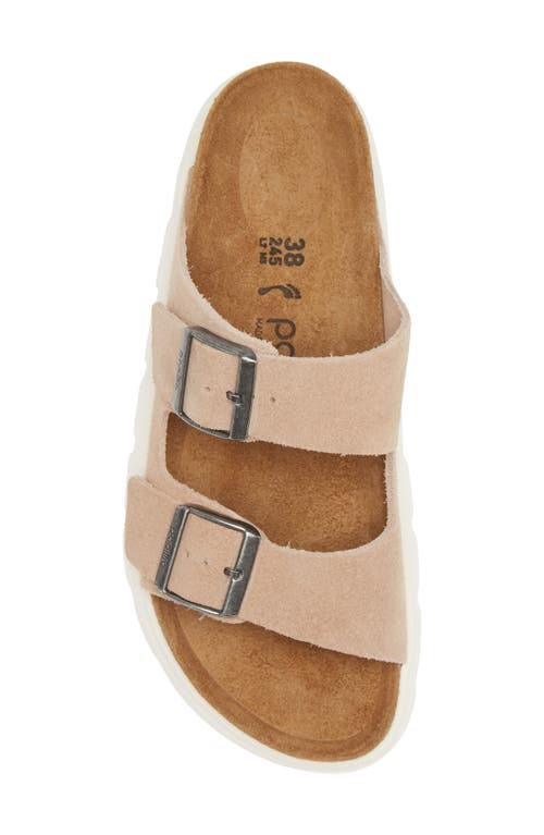 Birkenstock Arizona Chunky Platform Sandals In Light Rose In Pink