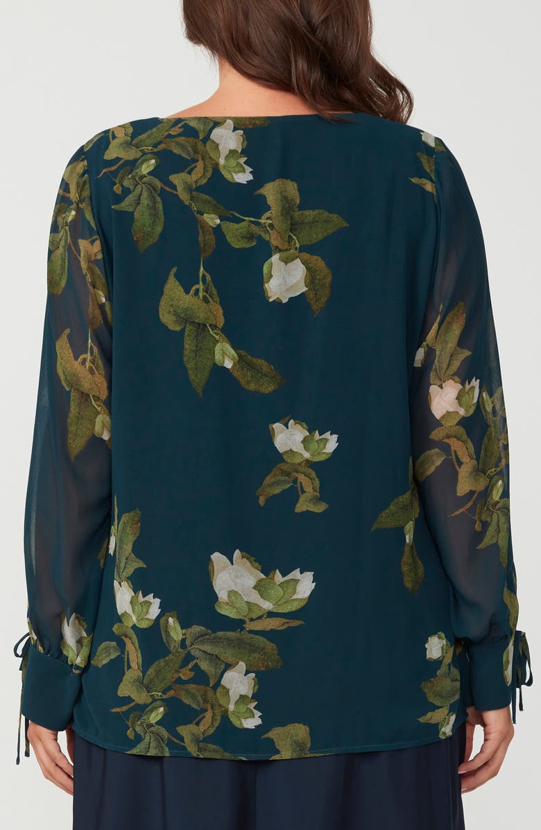 Estelle Summit Bloom Tie Cuff Top, Alternate, color, 