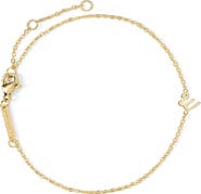 D.LOUISE Initial Chain Bracelet