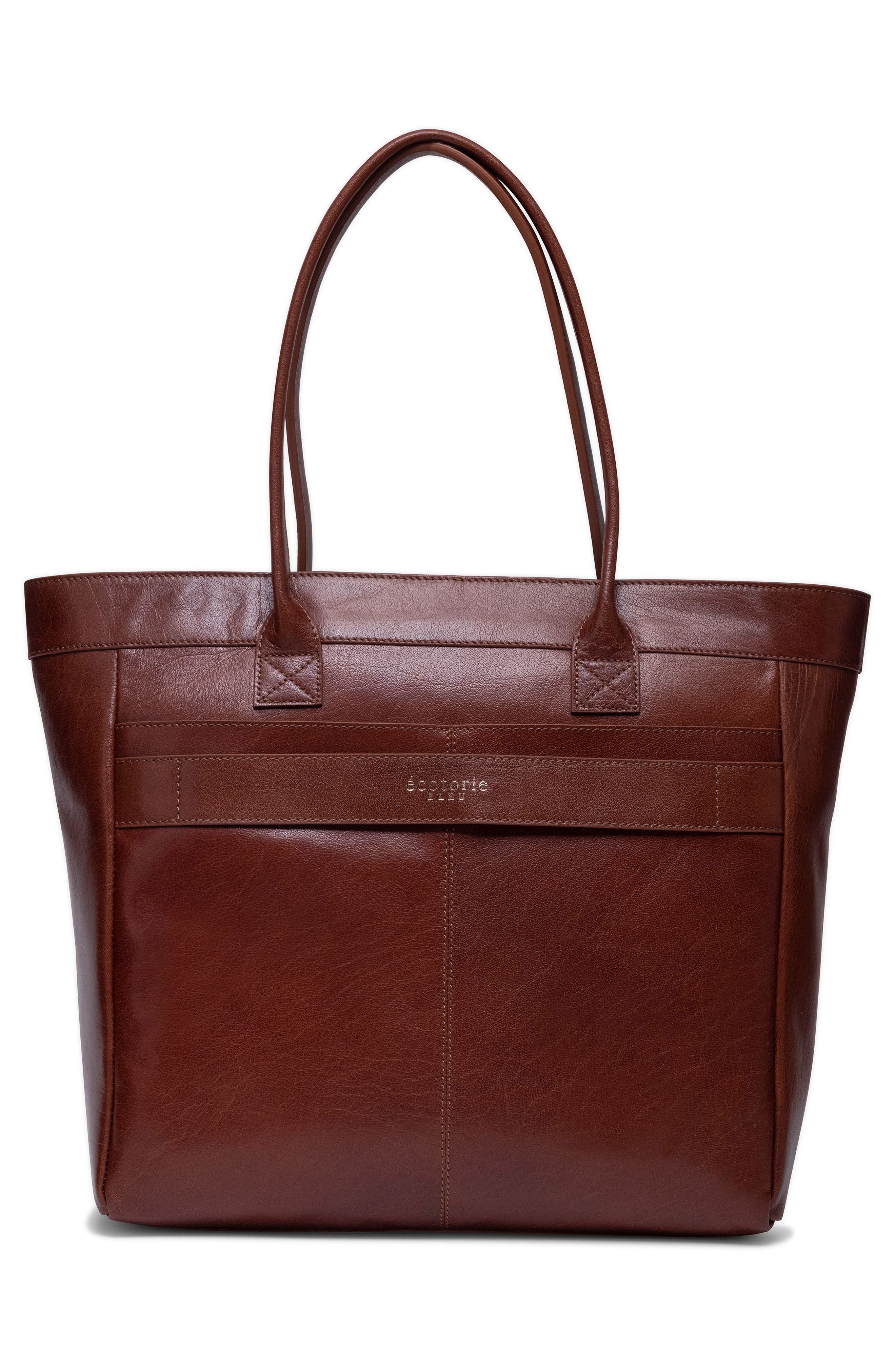 Écotorie Jackson Tote Bag, Alternate, color, Cognac