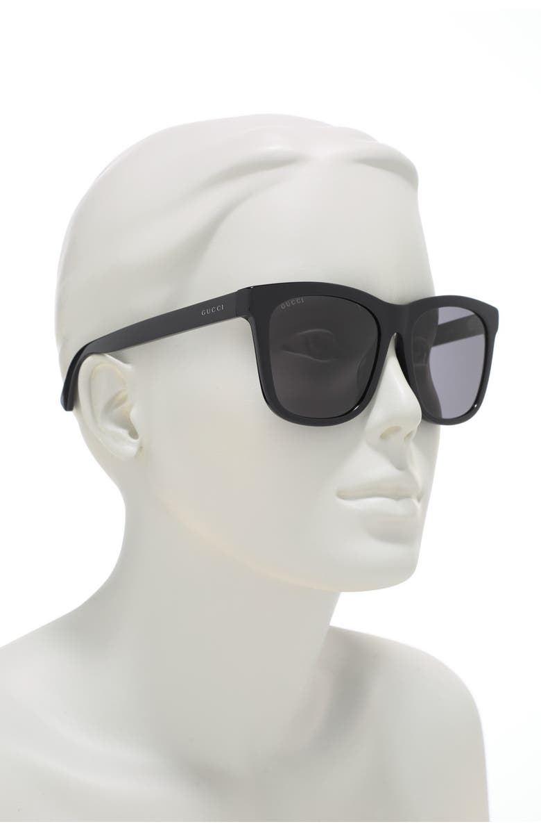 Gucci 56mm Square Sunglasses, Alternate, color,