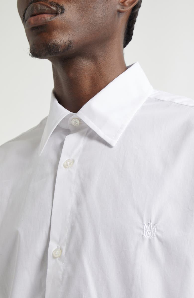 AMIRI Poplin Dress Shirt, Alternate, color, White