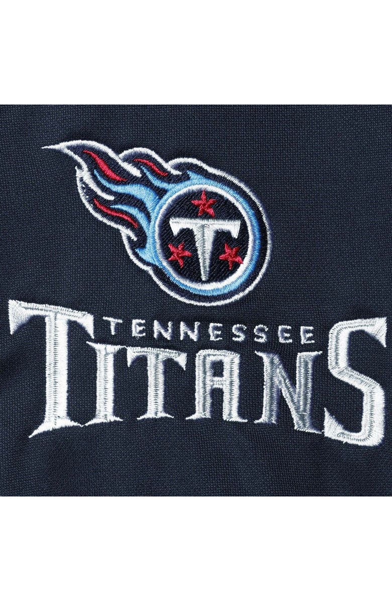 DUNBROOKE Men's Dunbrooke Navy/Gray Tennessee Titans Apprentice Full-Zip Hoodie, Alternate, color, Navy