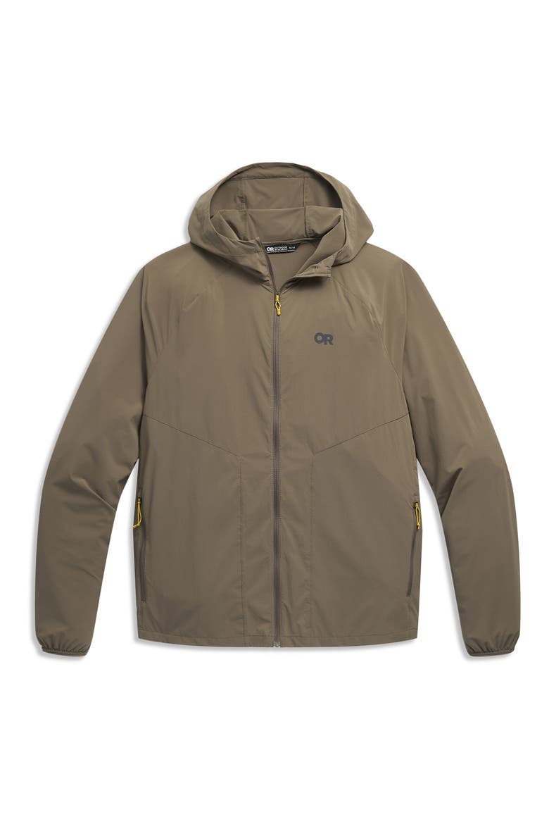 Astroman Sun Full Zip Sun Hoodie, Alternate, color, GRAVEL