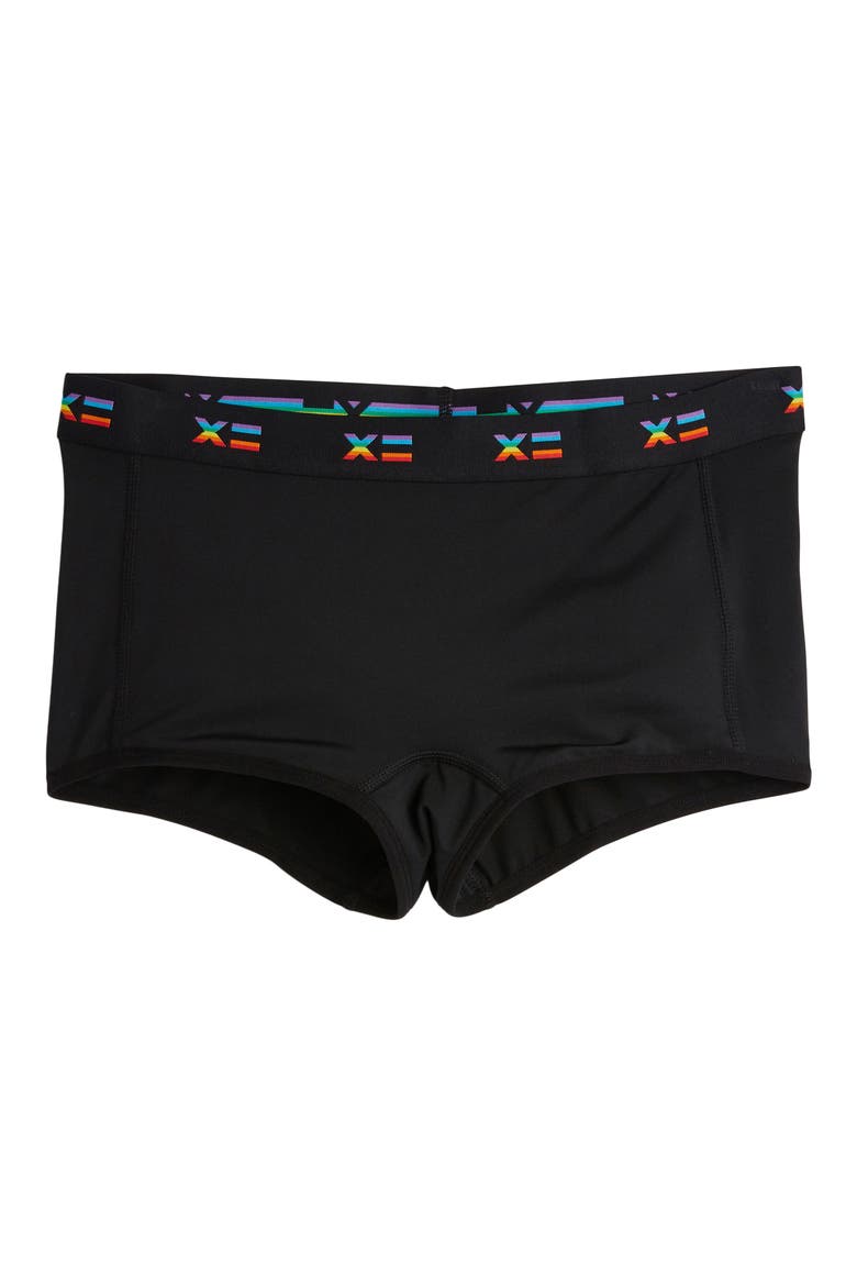 SmoothTuck Tucking Boy Shorts, Main, color, RAINBOW X