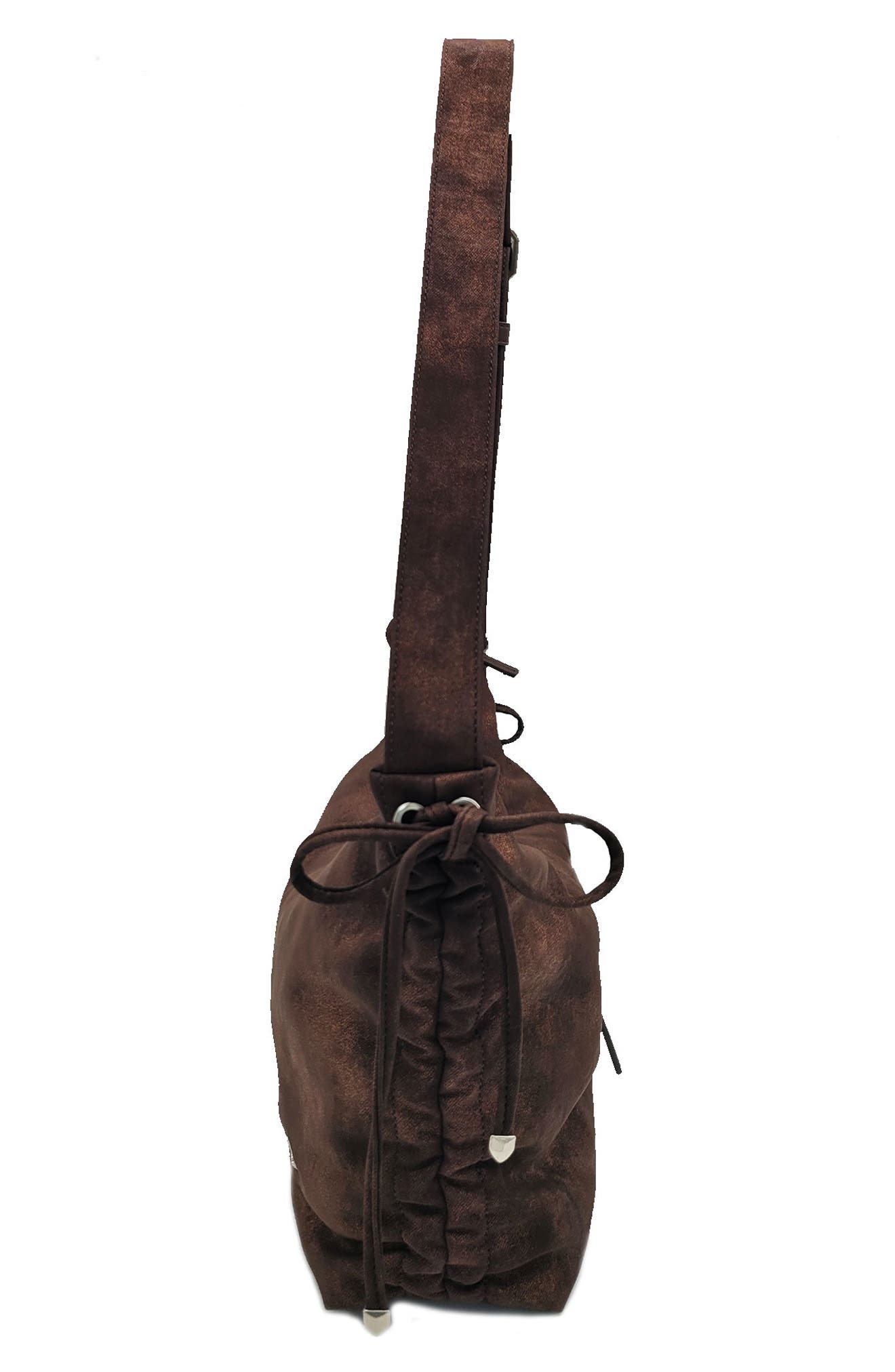Oryany Rusty Faux Suede Crossbody Bag, Alternate, color, Copper Brown