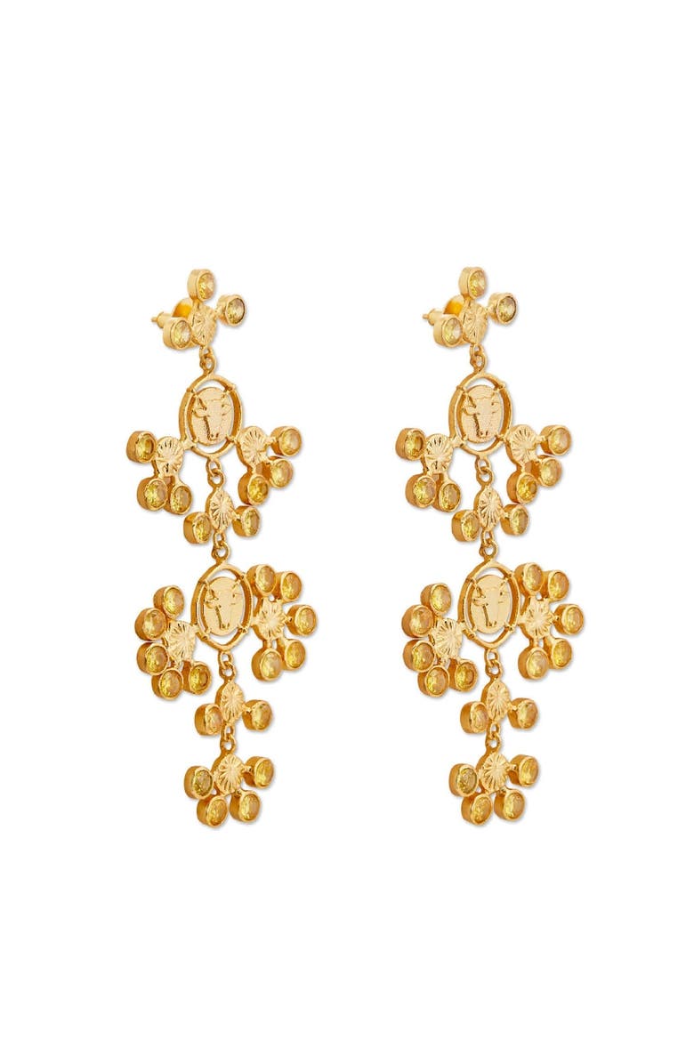 Dhwani Bansal INKA MAXI CHANDELIERS, Alternate, color, Gold Plated