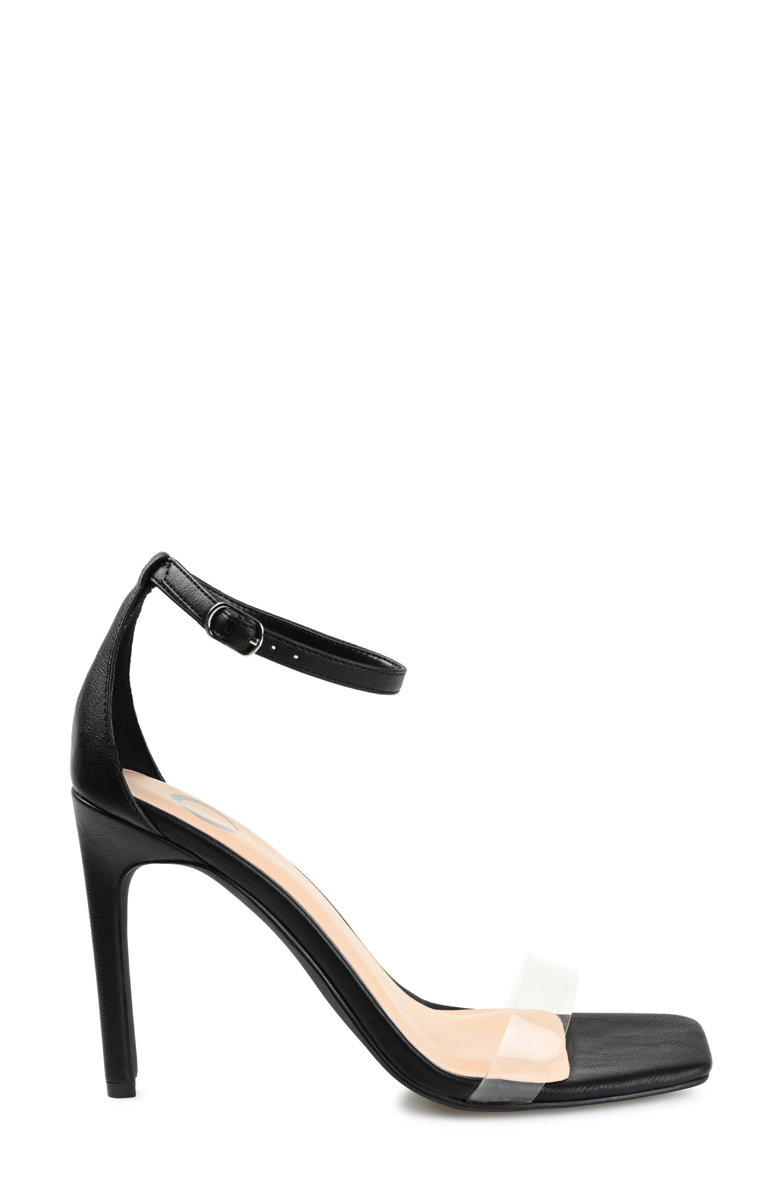 Journee Collection Lorelei Ankle Strap Stiletto Sandal, Alternate, color, Black