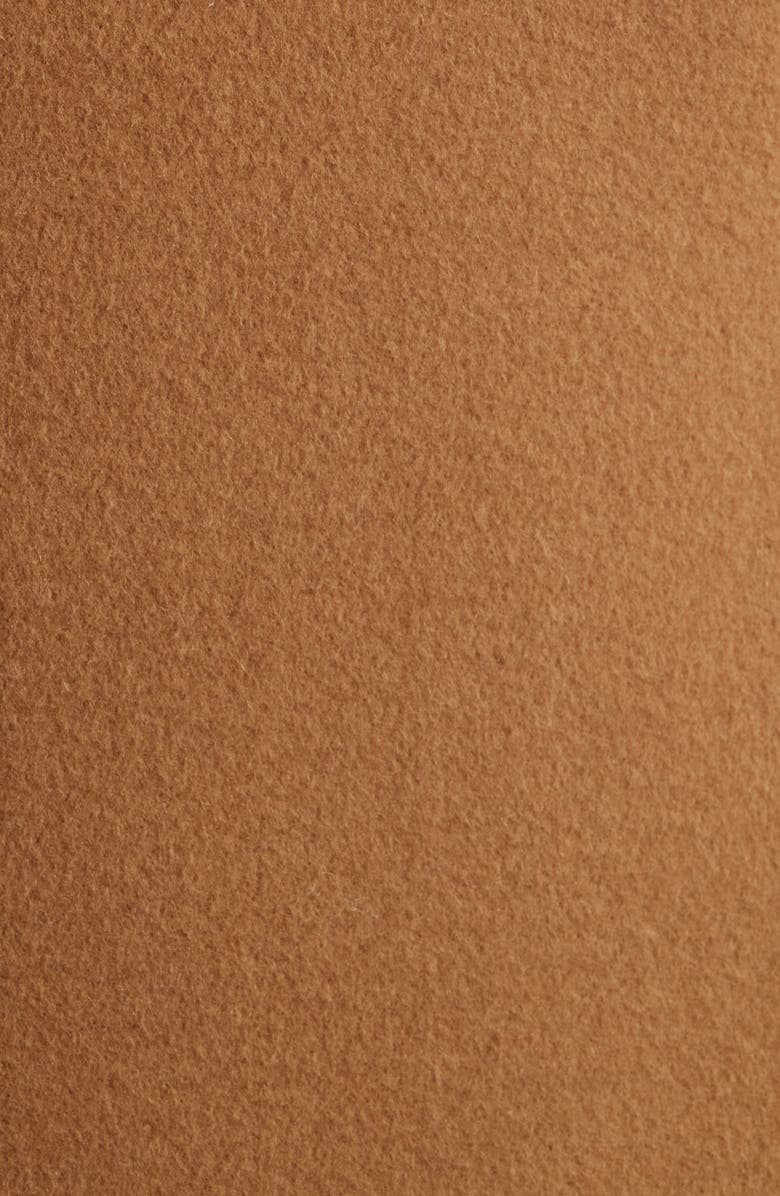 Michael Kors Fitted Longline Coat, Alternate, color, Dark Camel