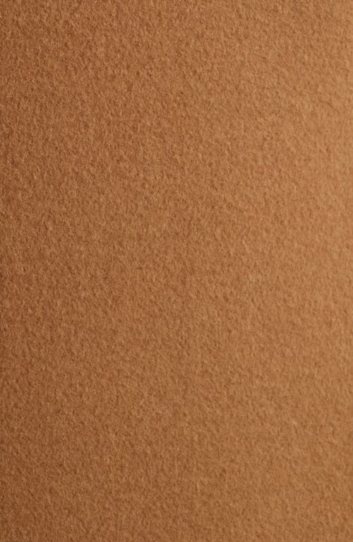 Michael Kors Fitted Longline Coat In Brown