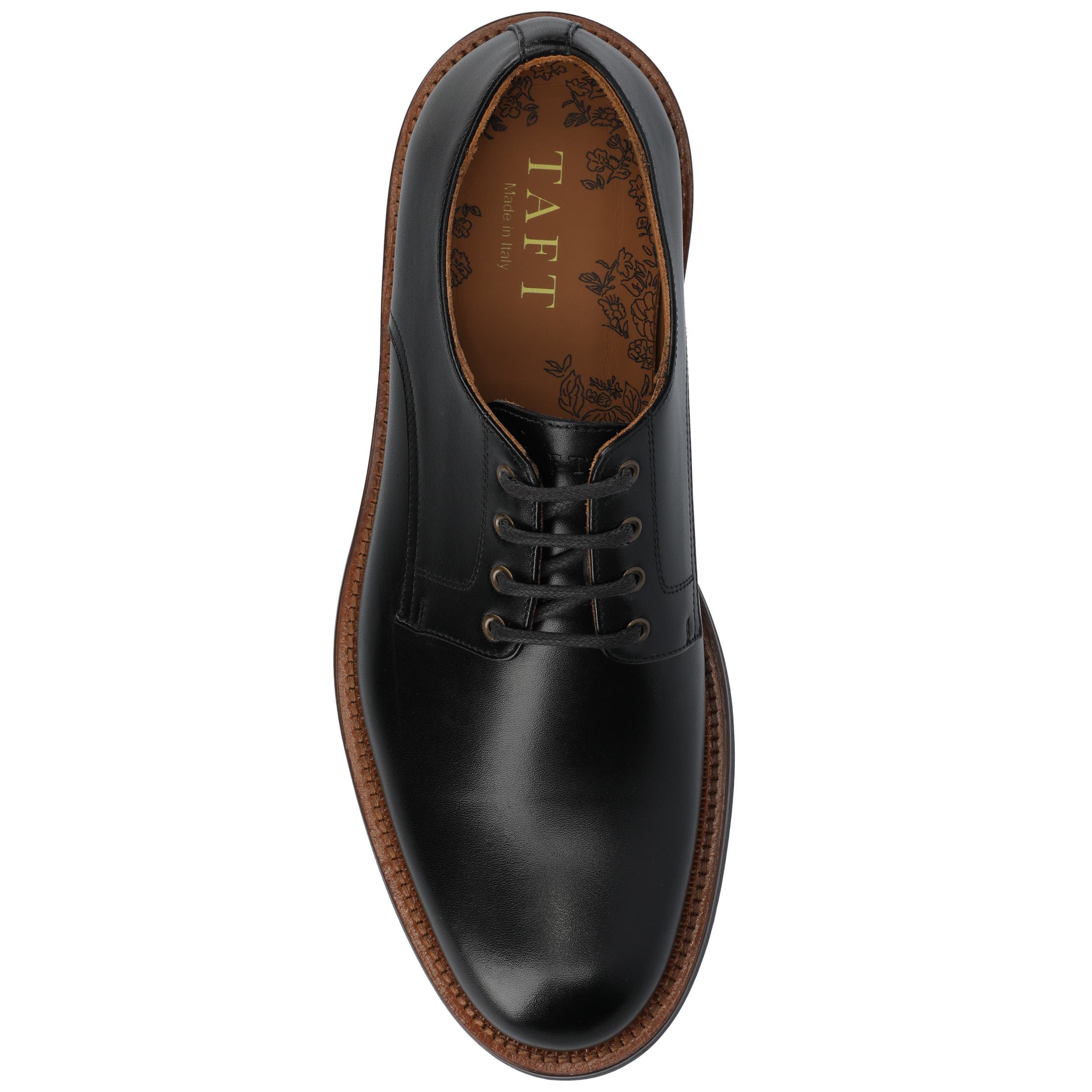 TAFT The Miles Medium and Wide Width Oxford Dress Shoe, Alternate, color, Black