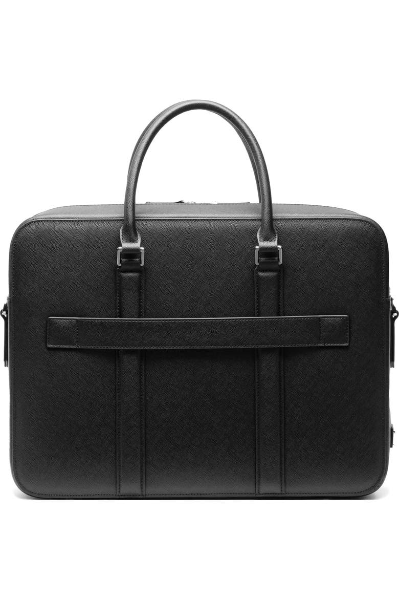 Maverick & Co. Manhattan Double Zip Leather Briefcase (Men Maverick & Co. Manhattan Double Zip Leather Briefcase (Men
