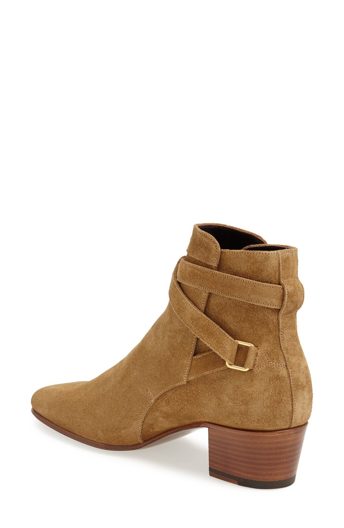 Bootie, Alternate, color, CHESTNUT