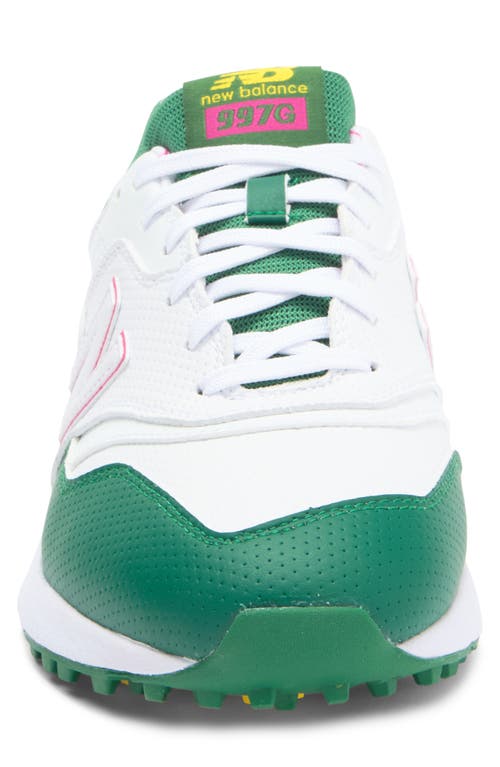 New Balance Golf 997 Sl Waterproof Spikless Golf Shoe In Multi