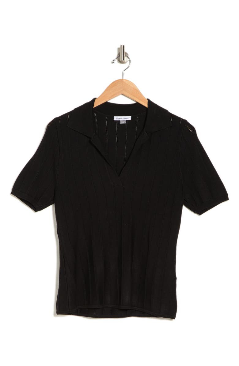 Calvin Klein Knit Top, Alternate, color, 