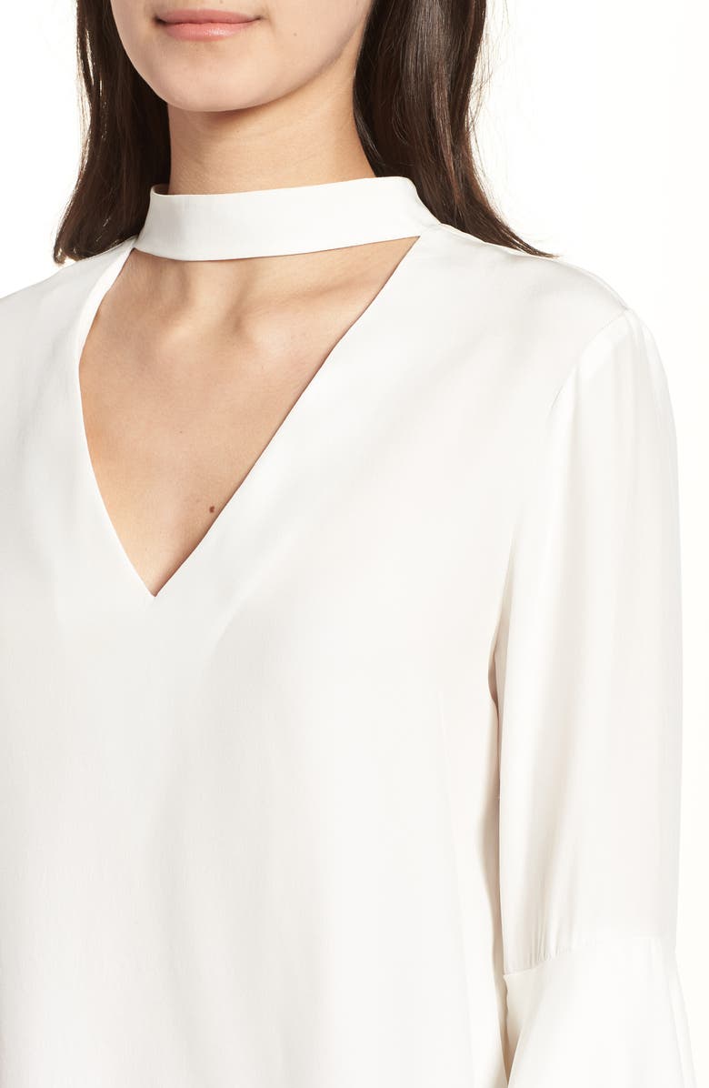 KENDALL + KYLIE Bell Sleeve Top, Alternate, color,