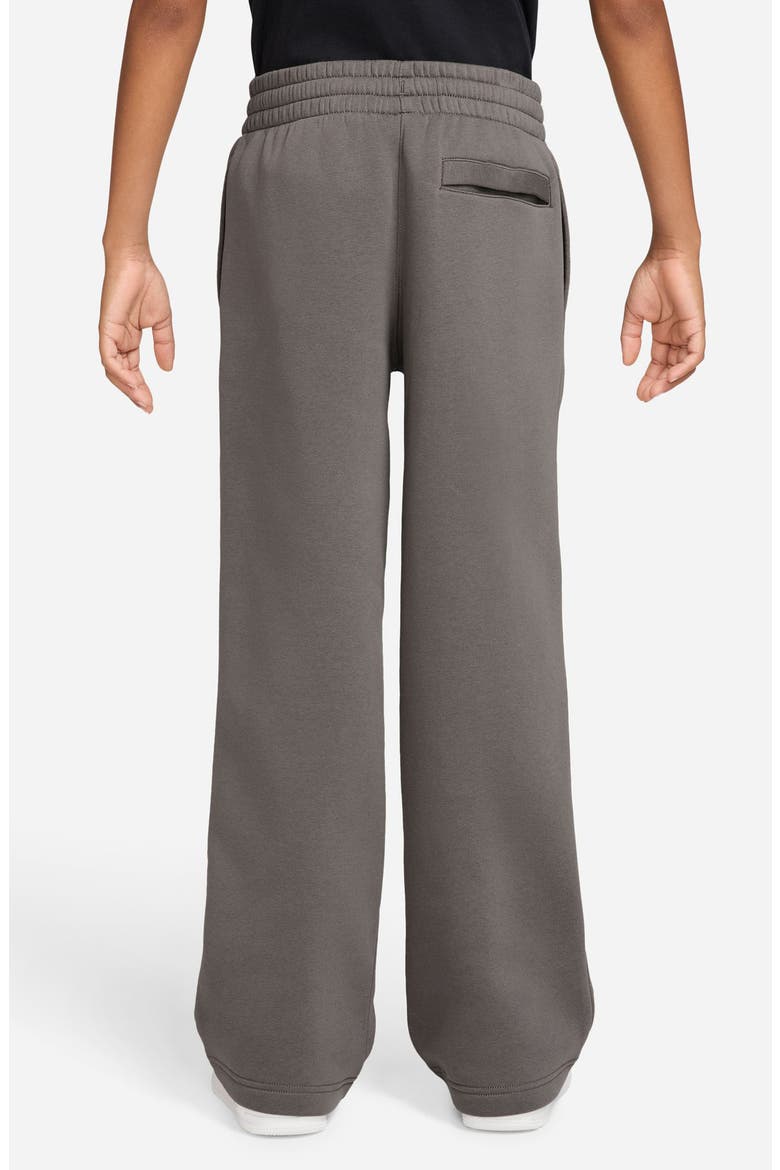 Kids' Club Fleece Wide Leg Pants, Alternate, color, CAVE STONE/ MOON PARTICLE