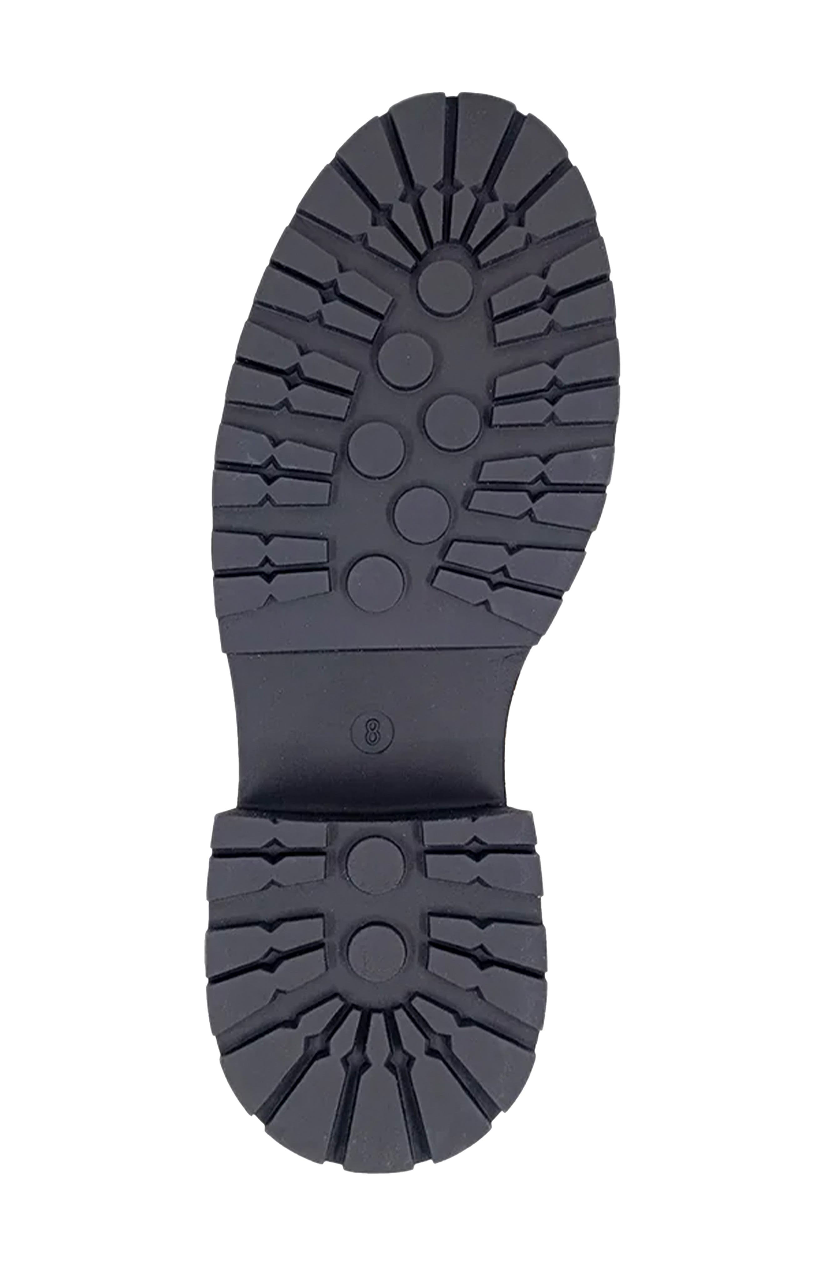 SHUSHOP Zeina Lug Sole Chelsea Boot, Alternate, color, Bone