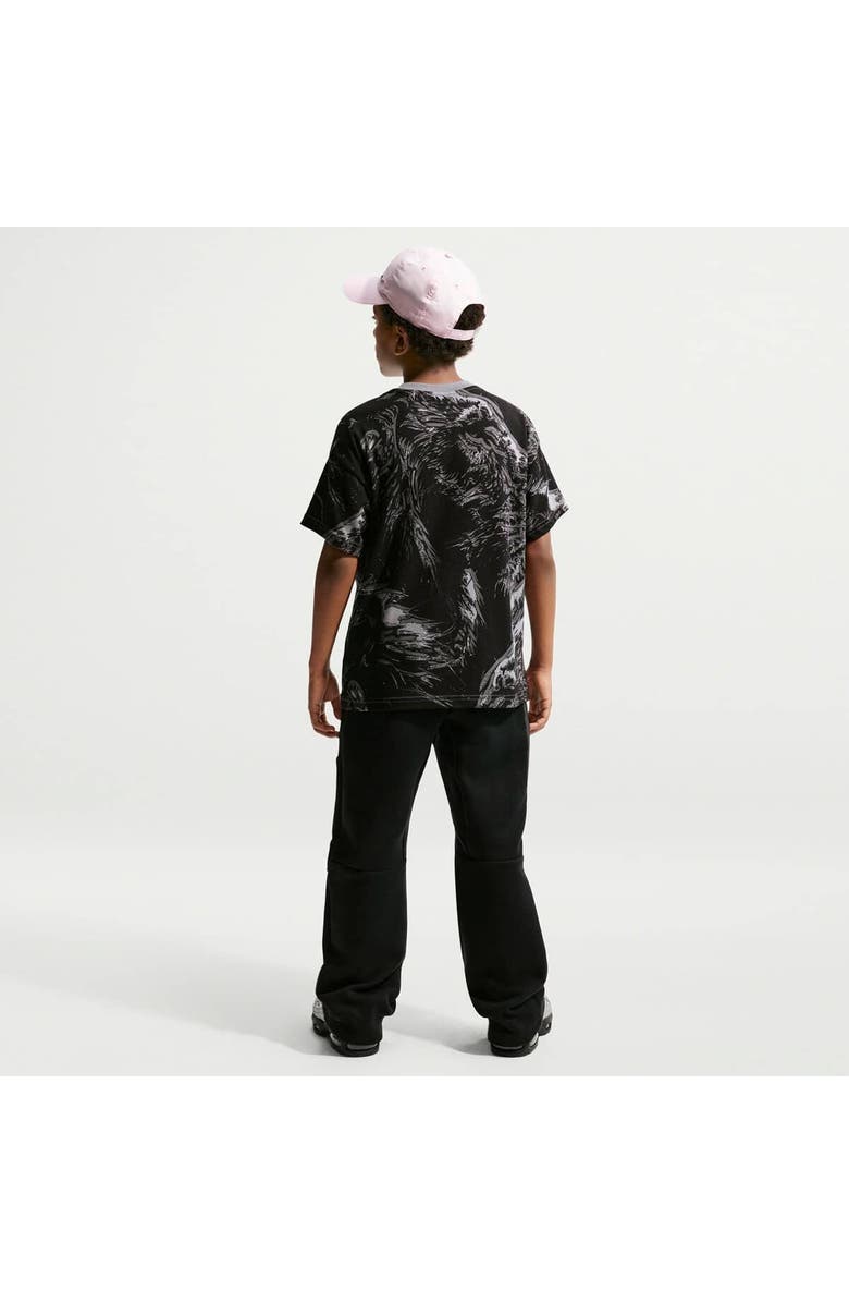 Nike Youth Nike Gray England National Team Allover Print T-Shirt, Alternate, color, Gray