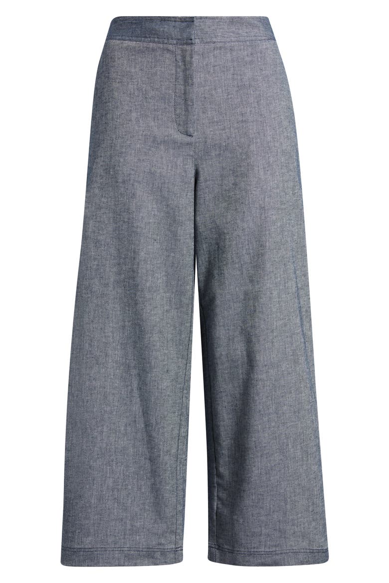 Cropped Straight Leg Pants, Alternate, color, INDIGO