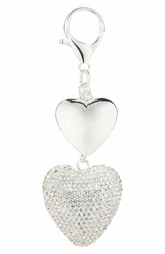 Leith Pavé Heart Bag Charm