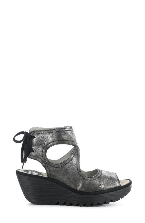 FLY LONDON FLY LONDON YULP PLATFORM WEDGE SANDAL
