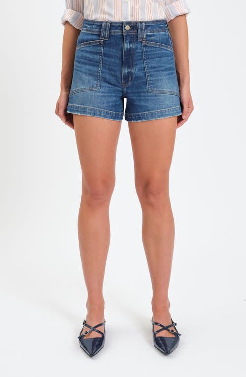 DAZE DAZE VALLEY GIRL HIGH WAIST DENIM SHORTS