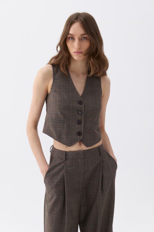 NOCTURNE NOCTURNE DOUBLE-BREASTED VEST