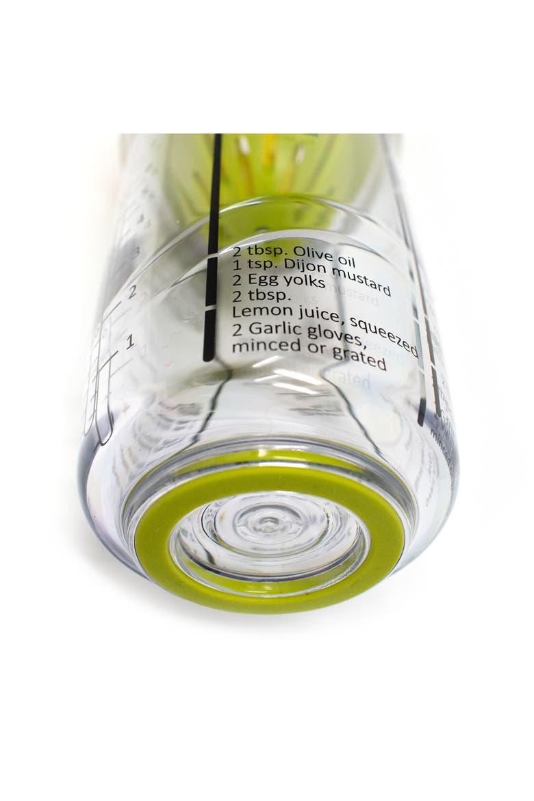 Salad Dressing Maker, Alternate, color, Clear