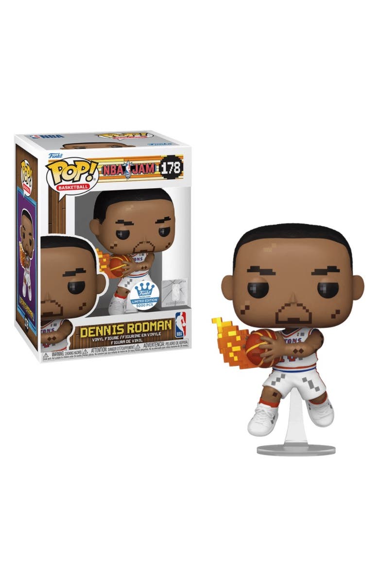 Funko Dennis Rodman (Detroit Pistons) NBA Jam Funko Pop! Exclusive, Main, color, Multi-Color