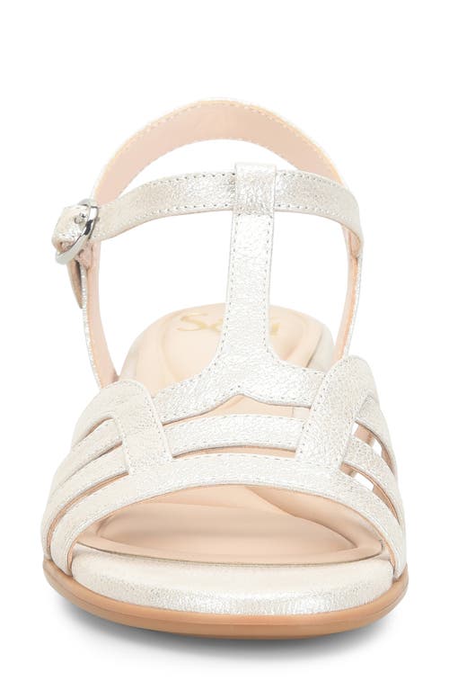 Söfft Scarlet Ankle Strap Wedge Sandal In Gold