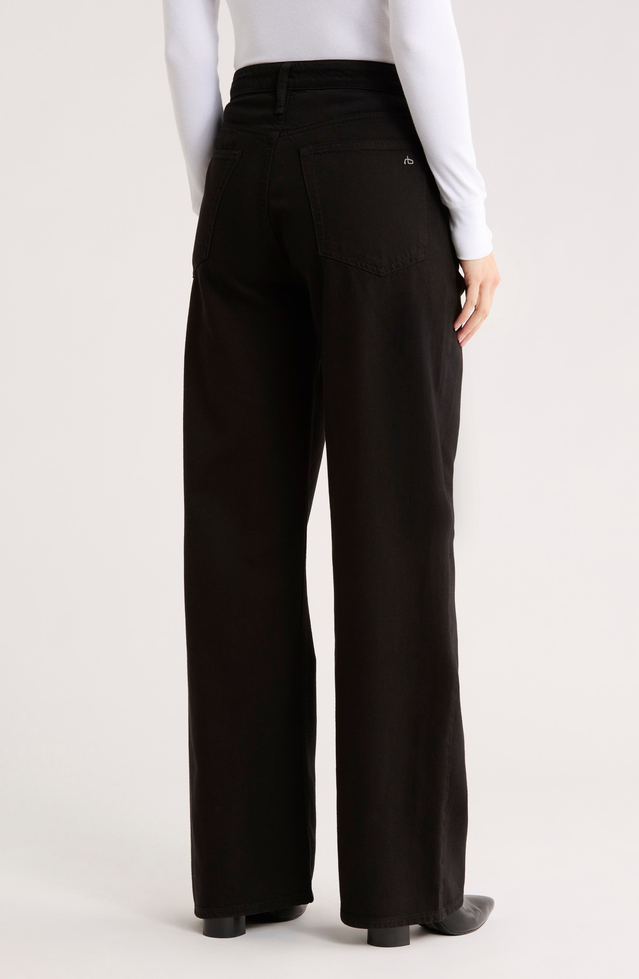Lori Mid Rise Wide Leg Jeans - image 2