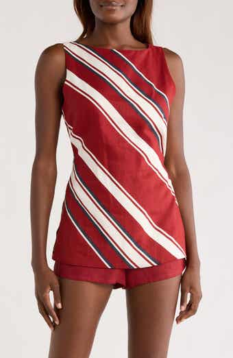 Faithfull the Brand Miel Tie Waist Sleeveless Top