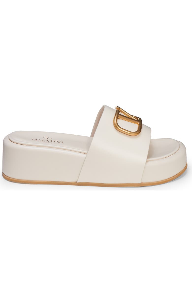 Valentino Garavani VLOGO Platform Slide Sandal, Alternate, color,