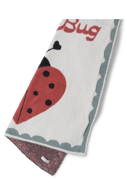 BAREFOOT DREAMS BAREFOOT DREAMS COZYCHIC® LOVE BUG RECEIVING BLANKET 
