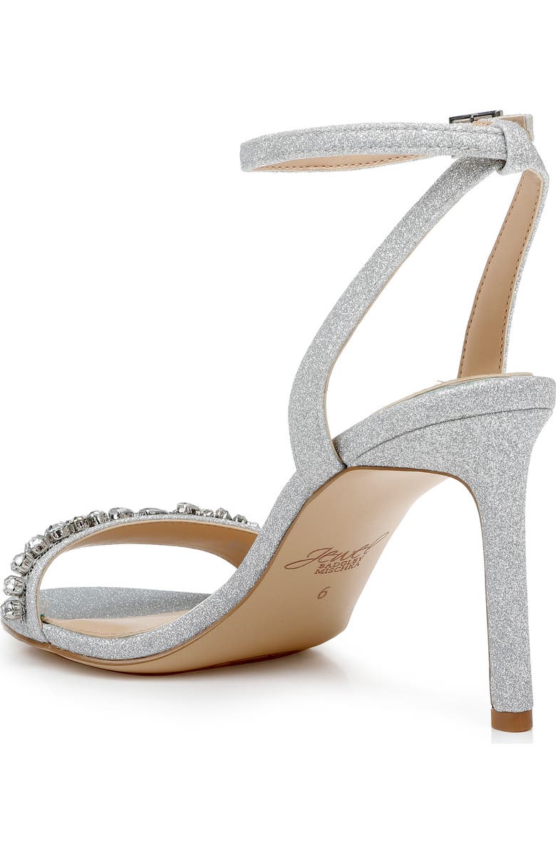 Jewel Badgley Mischka Dallyce Ankle Strap Sandal, Alternate, color,