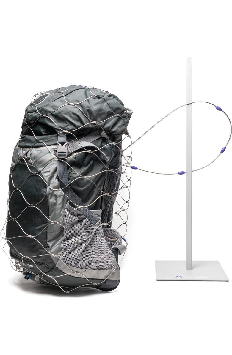 PACSAFE 85 Anti-Theft Backpack And Bag Protector, Alternate, color, Steel