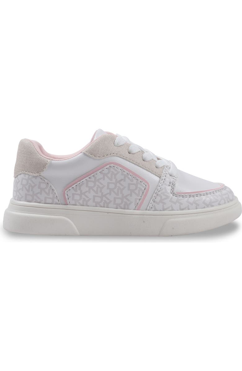 DKNY Kids' Celia Cosma Sneaker, Alternate, color, White Multi