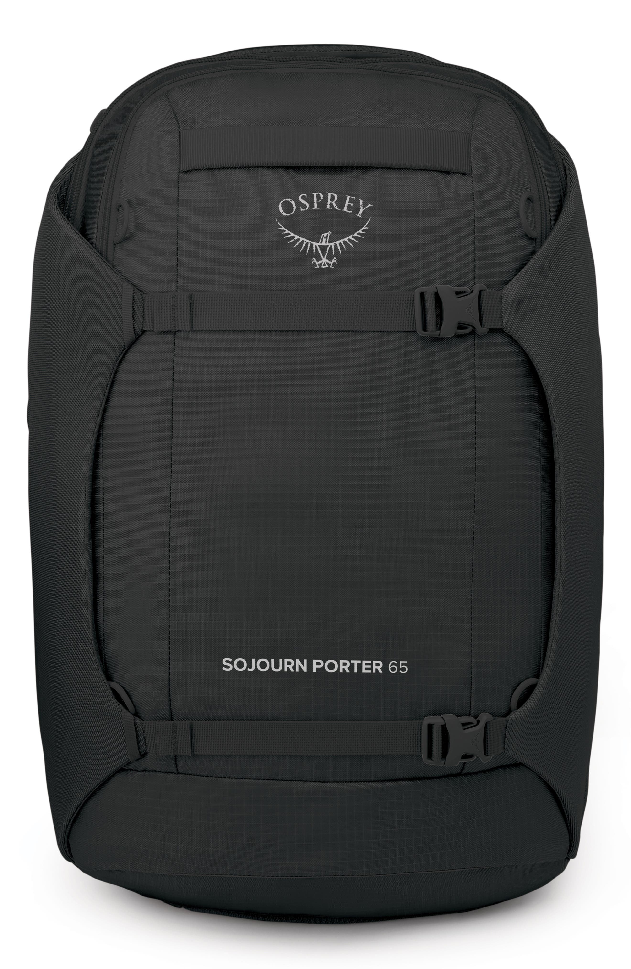 Osprey Sojourn Porter 65-Liter Travel Backpack, Main, color, Black