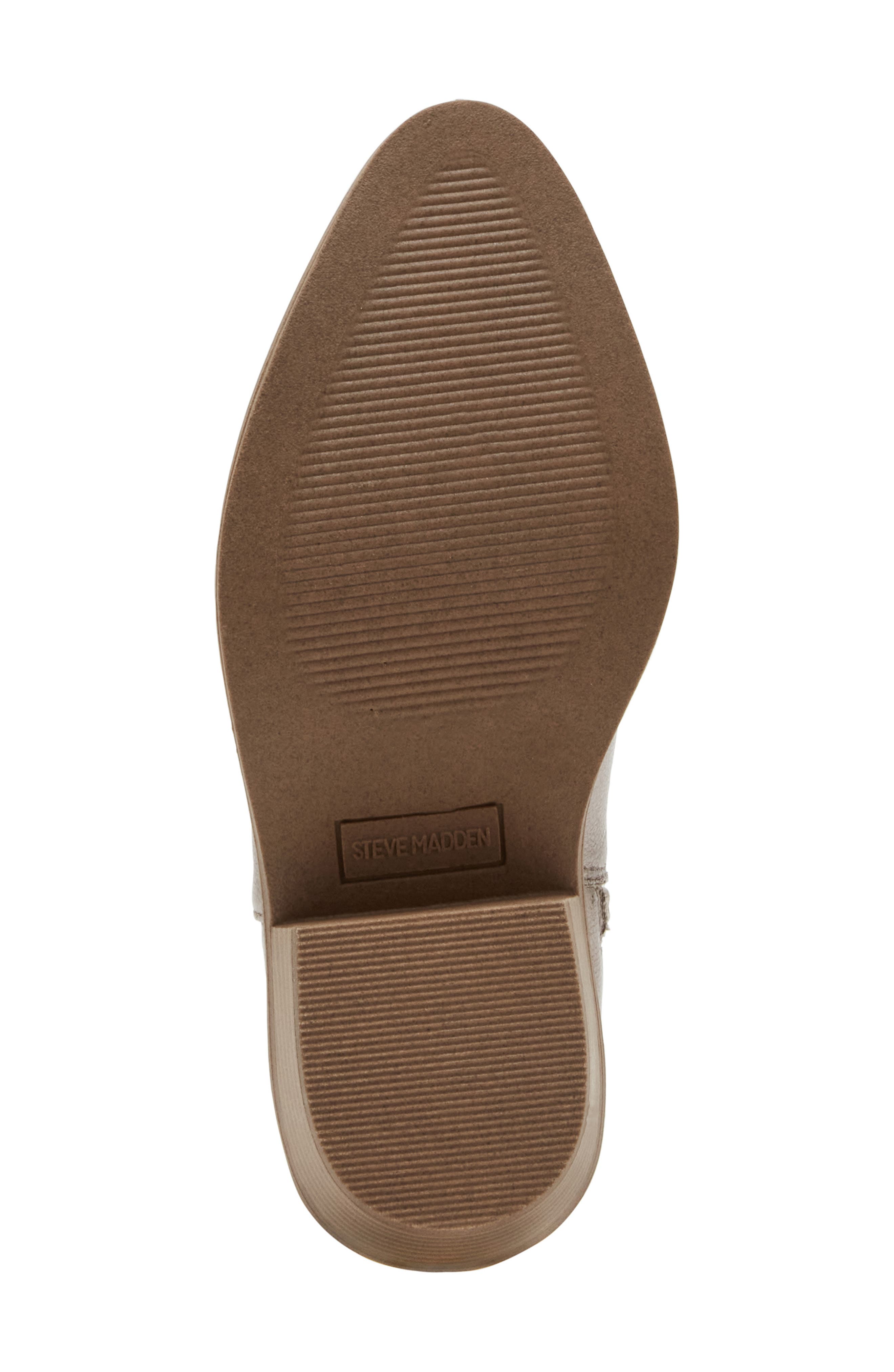 Steve Madden Kids' Mirey Metallic Star Cowboy Boot, Alternate, color, Pewter Metallic