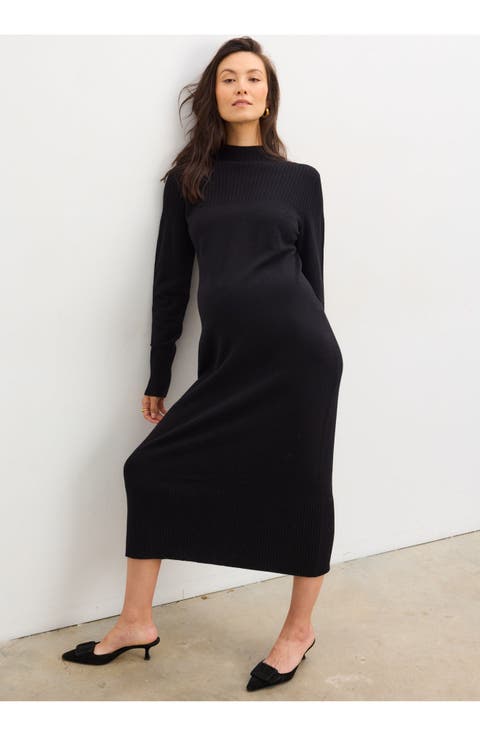 The Peyton Mockneck Sweater Dress