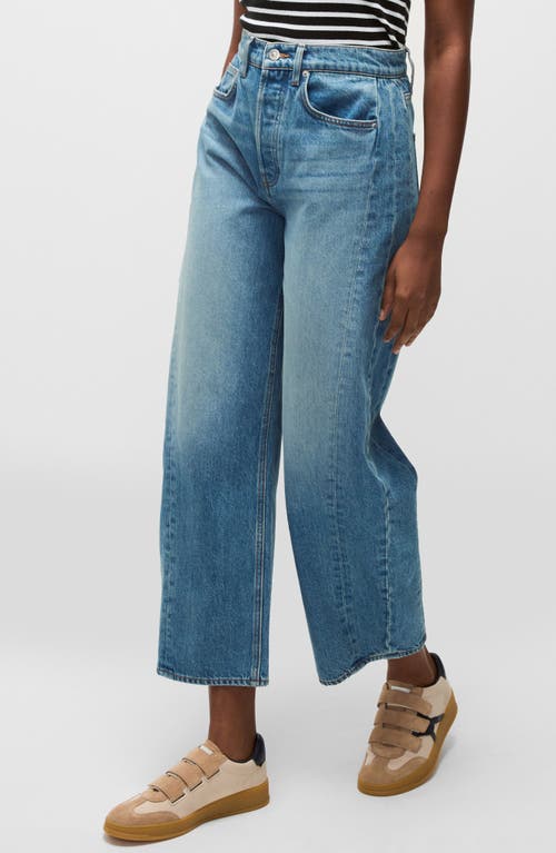 Veronica Beard Ryder High-rise Saddle Jeans In Enough Said