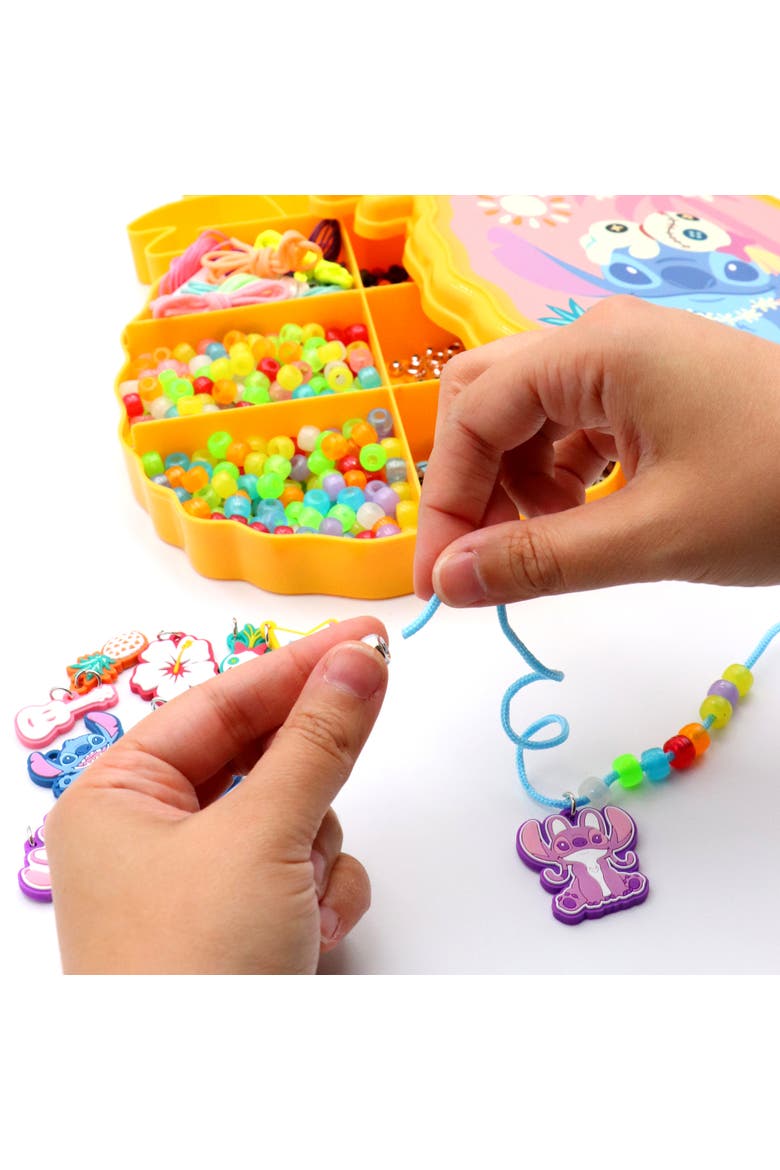 Glow In The Dark Jewelry, Stitch, DIY Craft Activity Set, Alternate, color, Multicolored